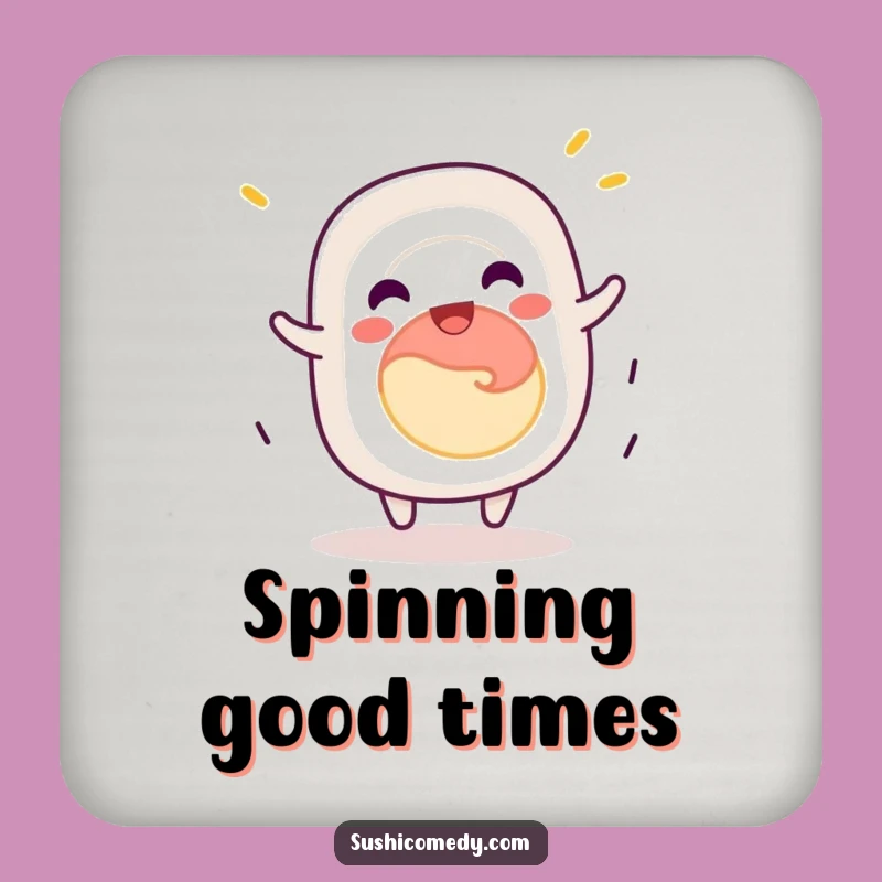 Funny California Roll Coasters: Protect Surfaces with Jovial Spins