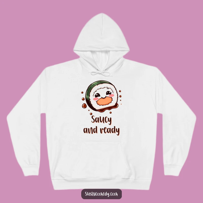 Funny Sushi Spin Hoodie: Cozy Comfort and Playful Style, Great Funny Gift