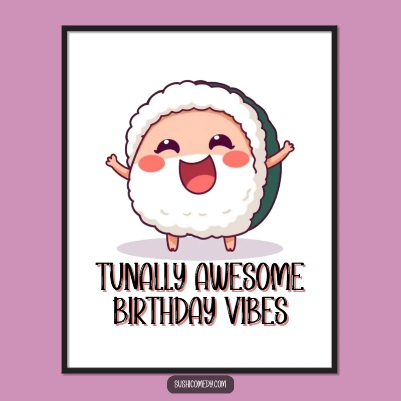 Free Printable Wall Art: Wiggling Tuna Downloadable Decor for a Cheerful Space