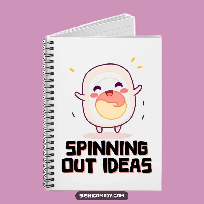 Funny California Roll Notebook: Jot Down Ideas with Jovial Spins